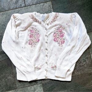 70s Rose Cardigan